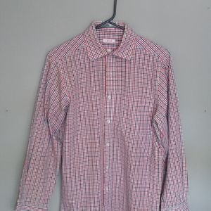 Izod checkered button down